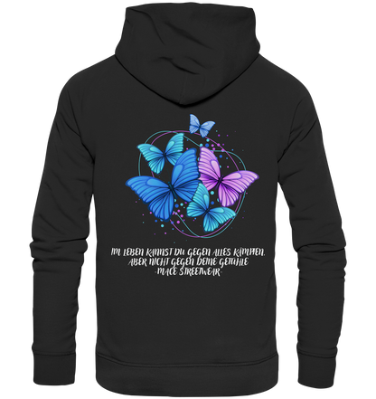 "Deine Gefühle" Mace Optimismus - Premium Unisex Hoodie