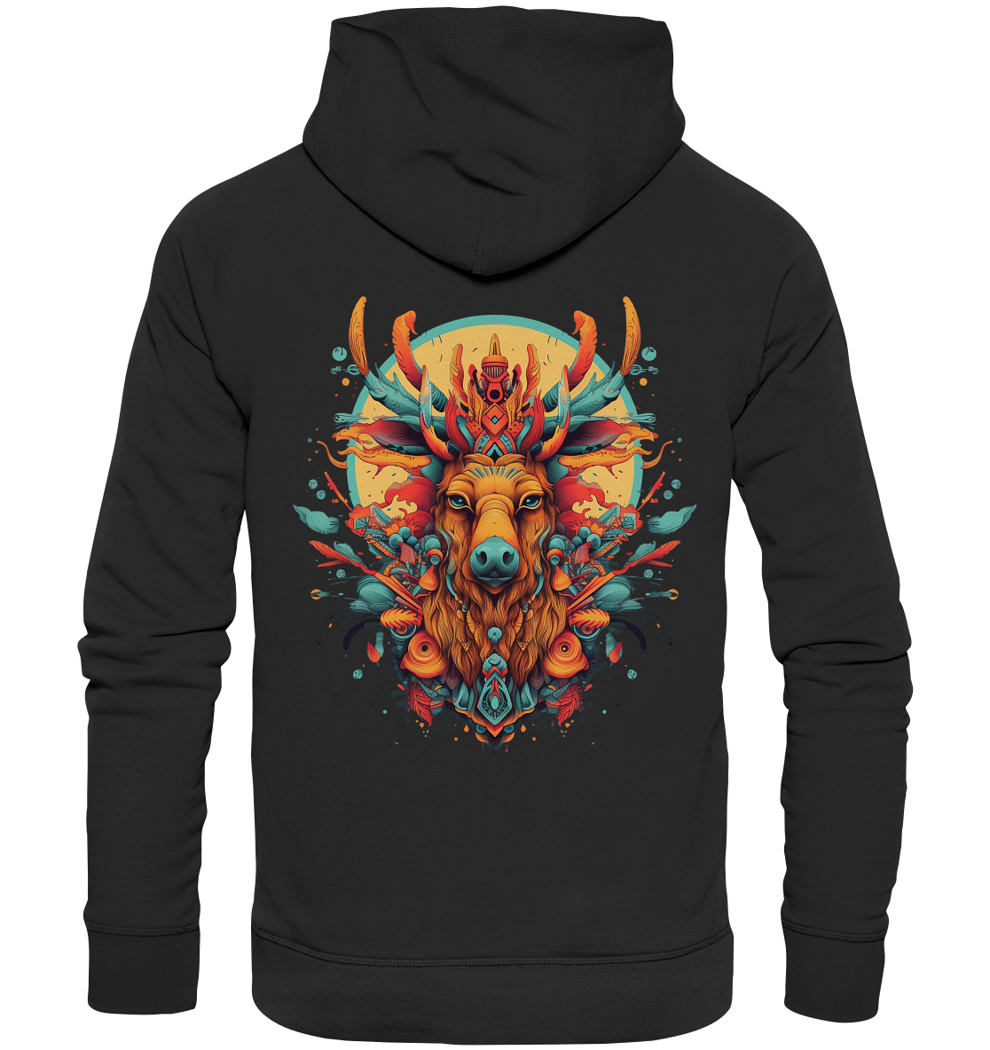 "Elch" Tiertotems - Premium Unisex Hoodie