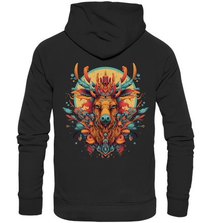 "Elch" Tiertotems - Premium Unisex Hoodie