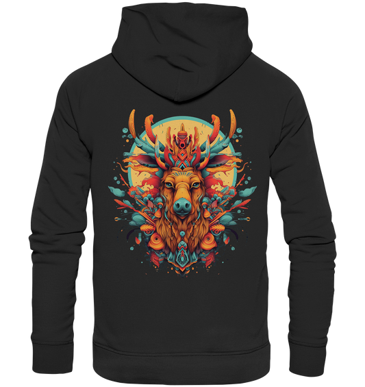 "Elch" Tiertotems - Premium Unisex Hoodie