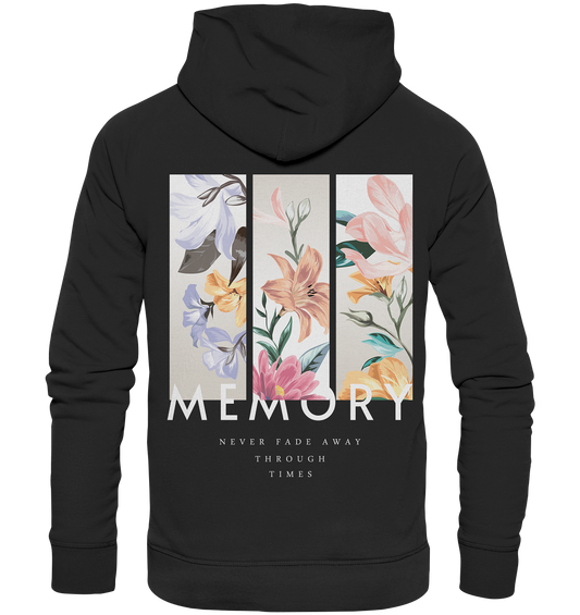 "Memory" Blumen Streetstyle - Premium Unisex Hoodie