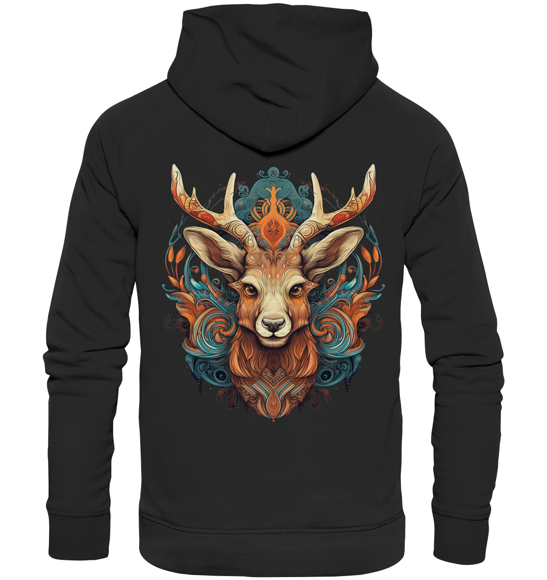 "Hirsch Bunt" Tiertotems - Premium Unisex Hoodie