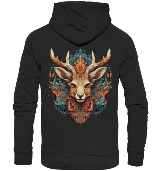 "Hirsch Bunt" Tiertotems - Premium Unisex Hoodie