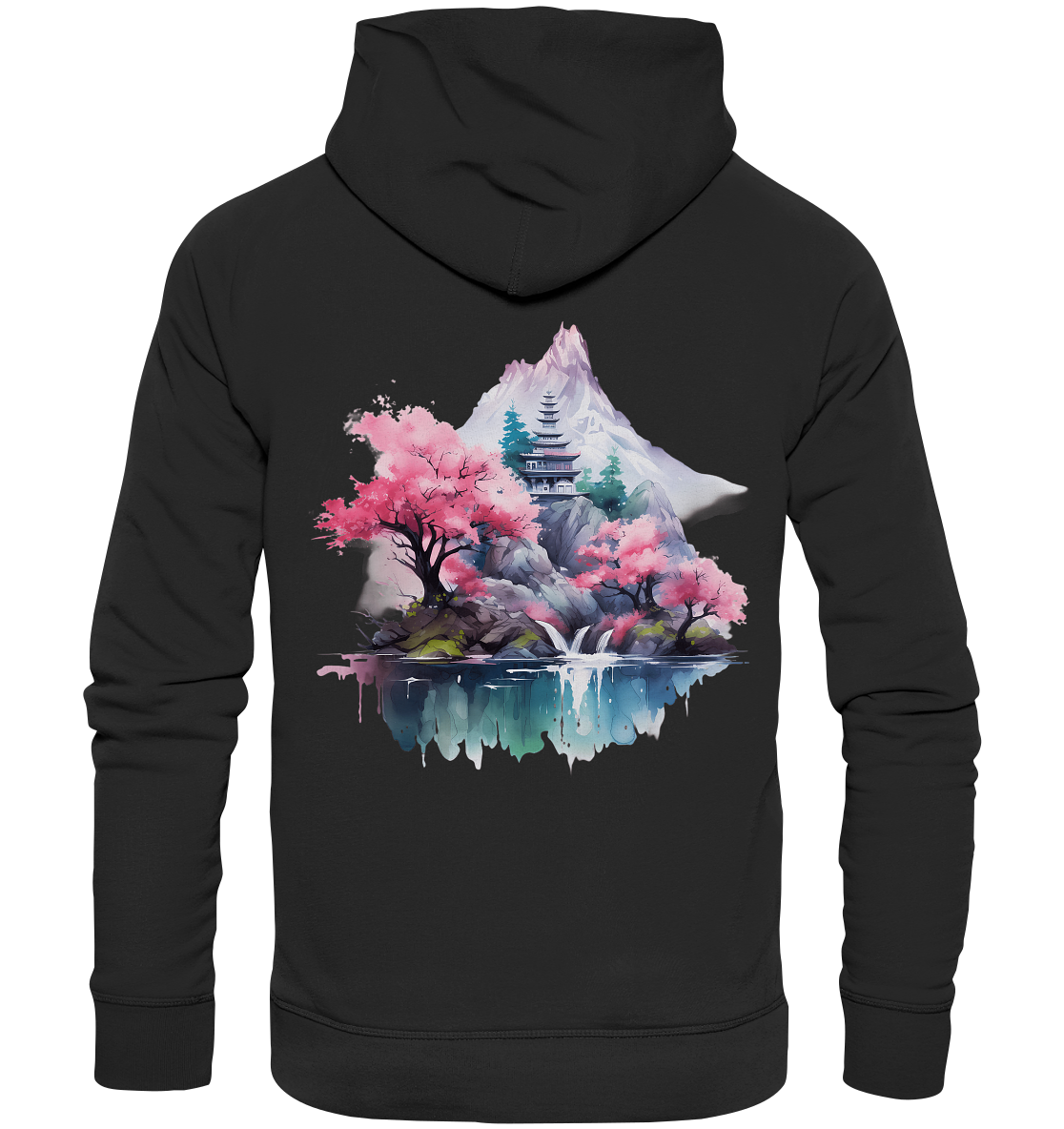 Fantasie Landschaft 8 - Premium Unisex Hoodie