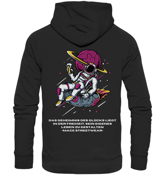 "Das Geheimnis des Glücks" Mace Optimismus - Premium Unisex Hoodie