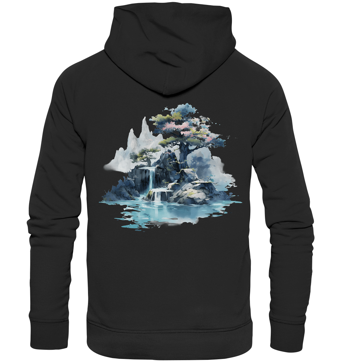 Fantasie Landschaft 5 - Premium Unisex Hoodie