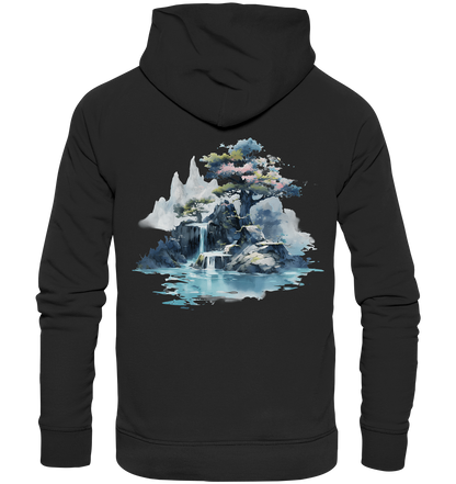 Fantasie Landschaft 5 - Premium Unisex Hoodie