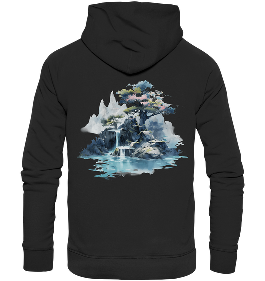 Fantasie Landschaft 5 - Premium Unisex Hoodie