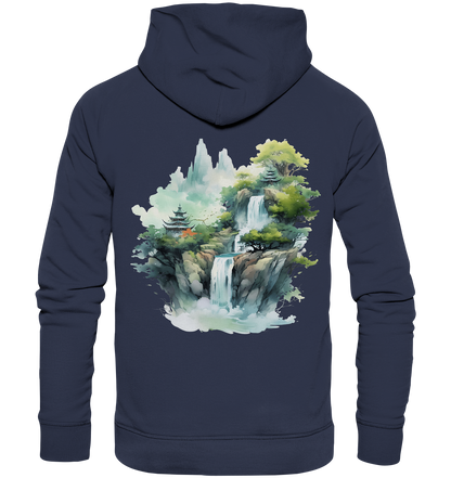 Fantasie Landschaft 11 - Premium Unisex Hoodie