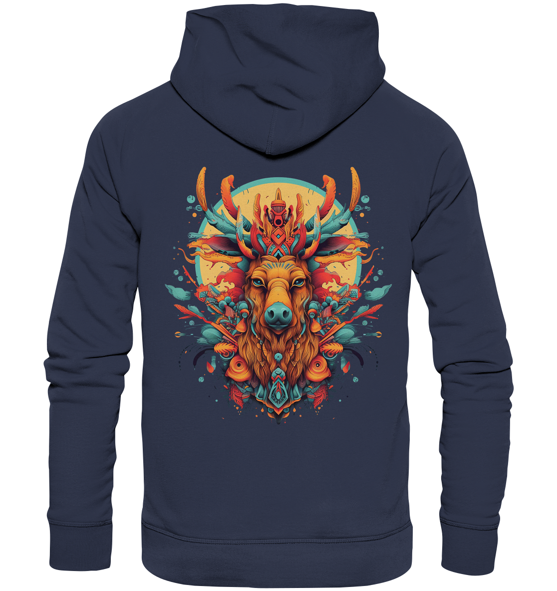 "Elch" Tiertotems - Premium Unisex Hoodie