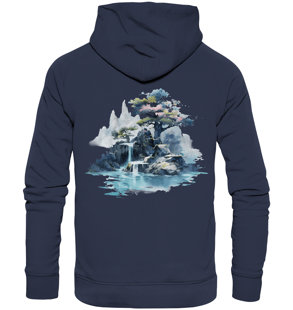 Fantasie Landschaft 5 - Premium Unisex Hoodie