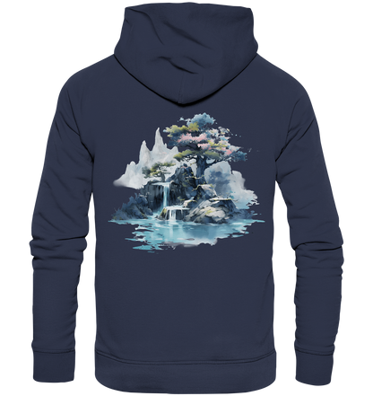 Fantasie Landschaft 5 - Premium Unisex Hoodie