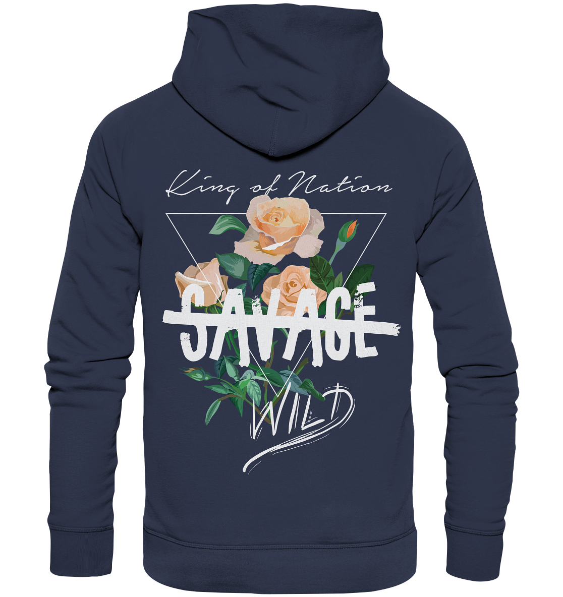 "Savage Wild" Blumen Streetstyle - Premium Unisex Hoodie