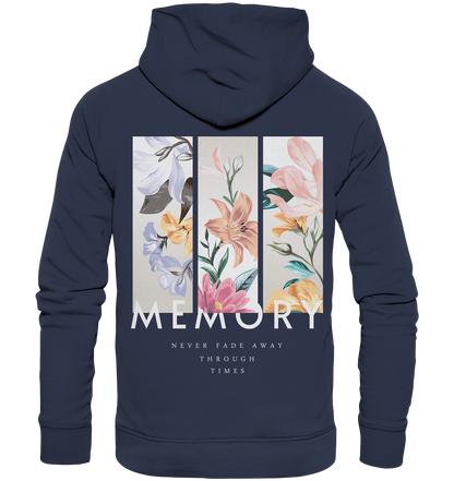 "Memory" Blumen Streetstyle - Premium Unisex Hoodie