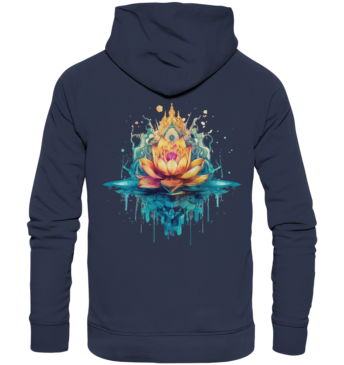 Lotus Blumen 3 - Premium Unisex Hoodie