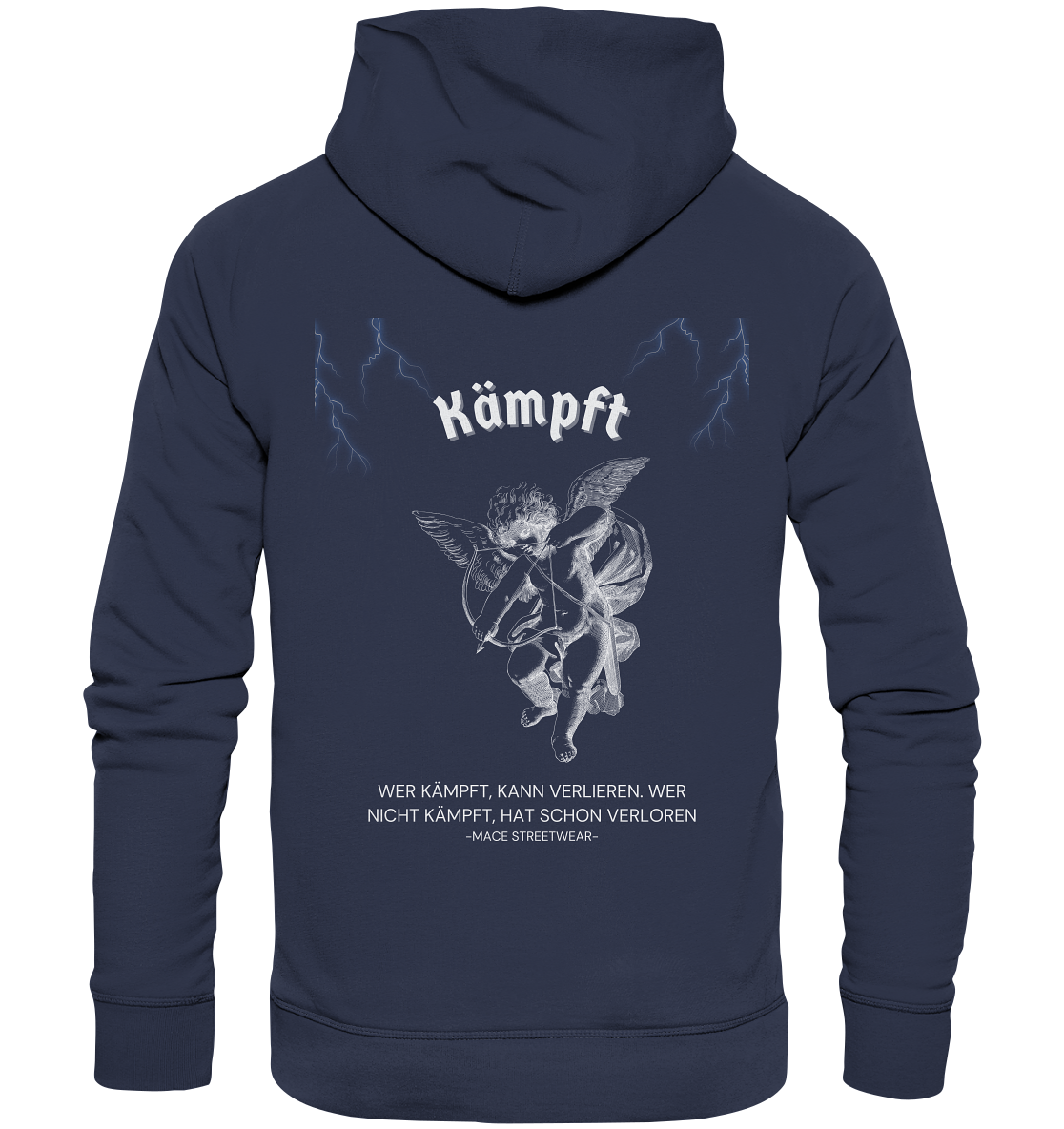 "Wer Kämpft, kann verlieren" Mace Optimismus - Premium Unisex Hoodie