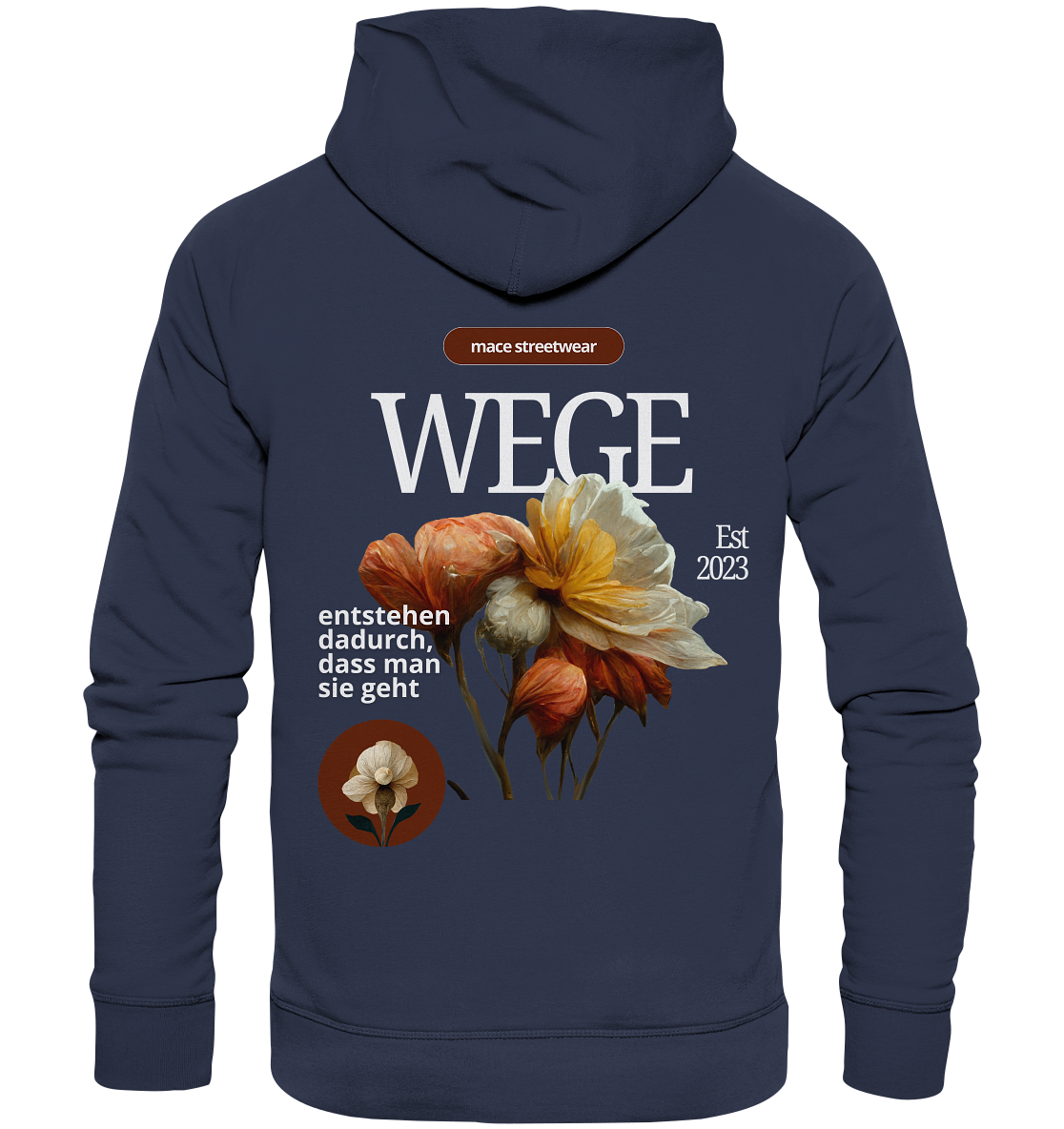 "Wege" Mace Optimismus - Premium Unisex Hoodie