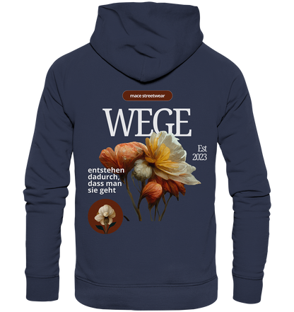 "Wege" Mace Optimismus - Premium Unisex Hoodie