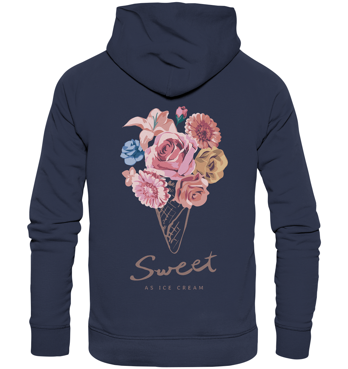 "Eiscreme" Blumen Streetstyle - Premium Unisex Hoodie