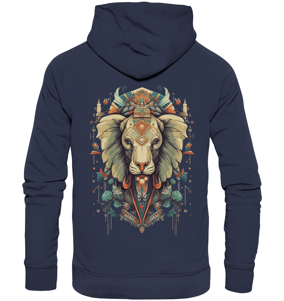 "Löwe" Tiertotems - Premium Unisex Hoodie