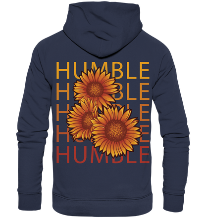 "Humble" Blumen Streetstyle - Premium Unisex Hoodie