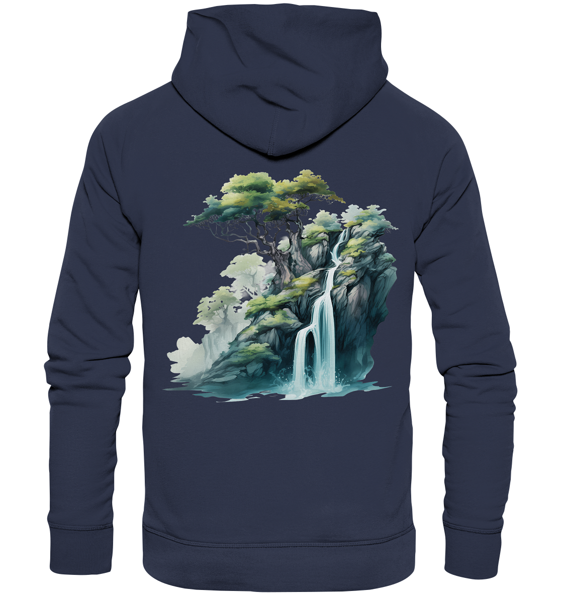 Fantasie Landschaft 13 - Premium Unisex Hoodie