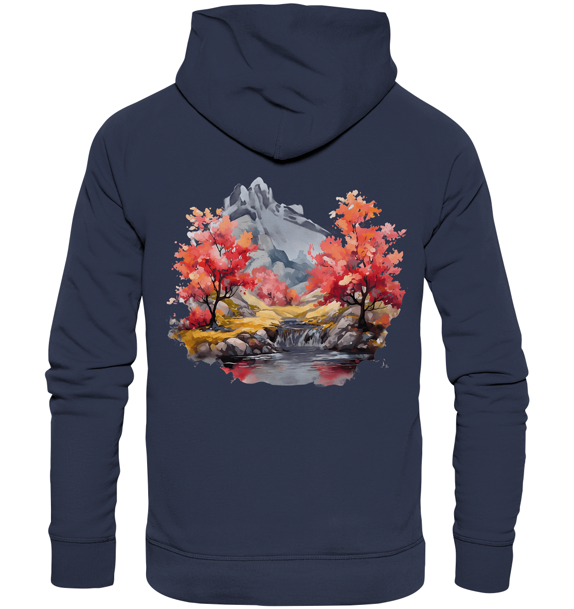 Fantasie Landschaft 10 - Premium Unisex Hoodie