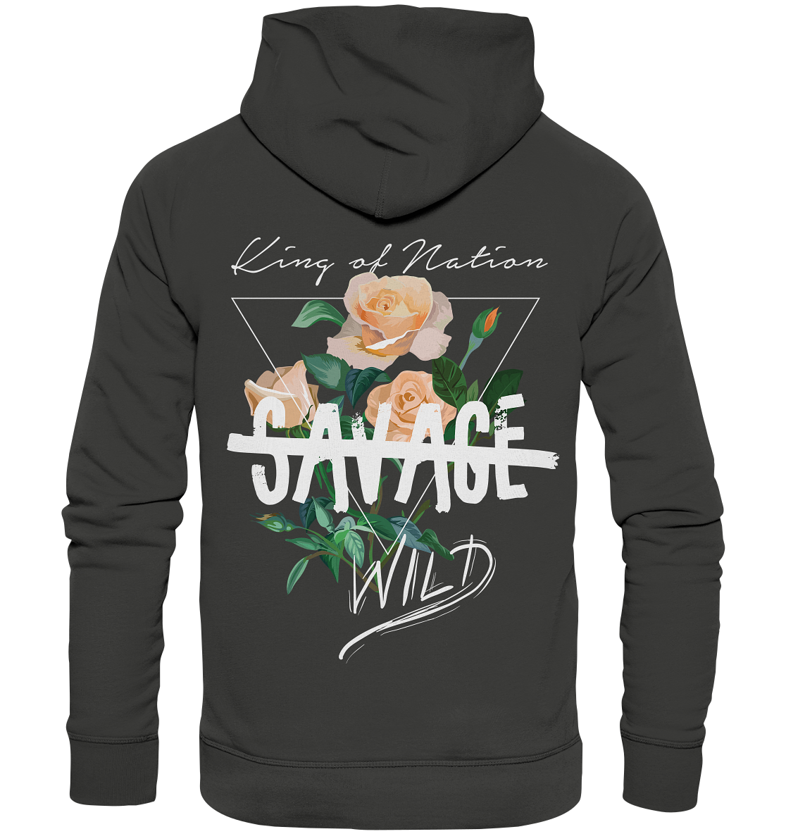 "Savage Wild" Blumen Streetstyle - Premium Unisex Hoodie