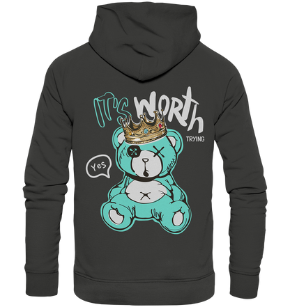 "It's worth trying" Bär Streetstyle - Premium Unisex Hoodie