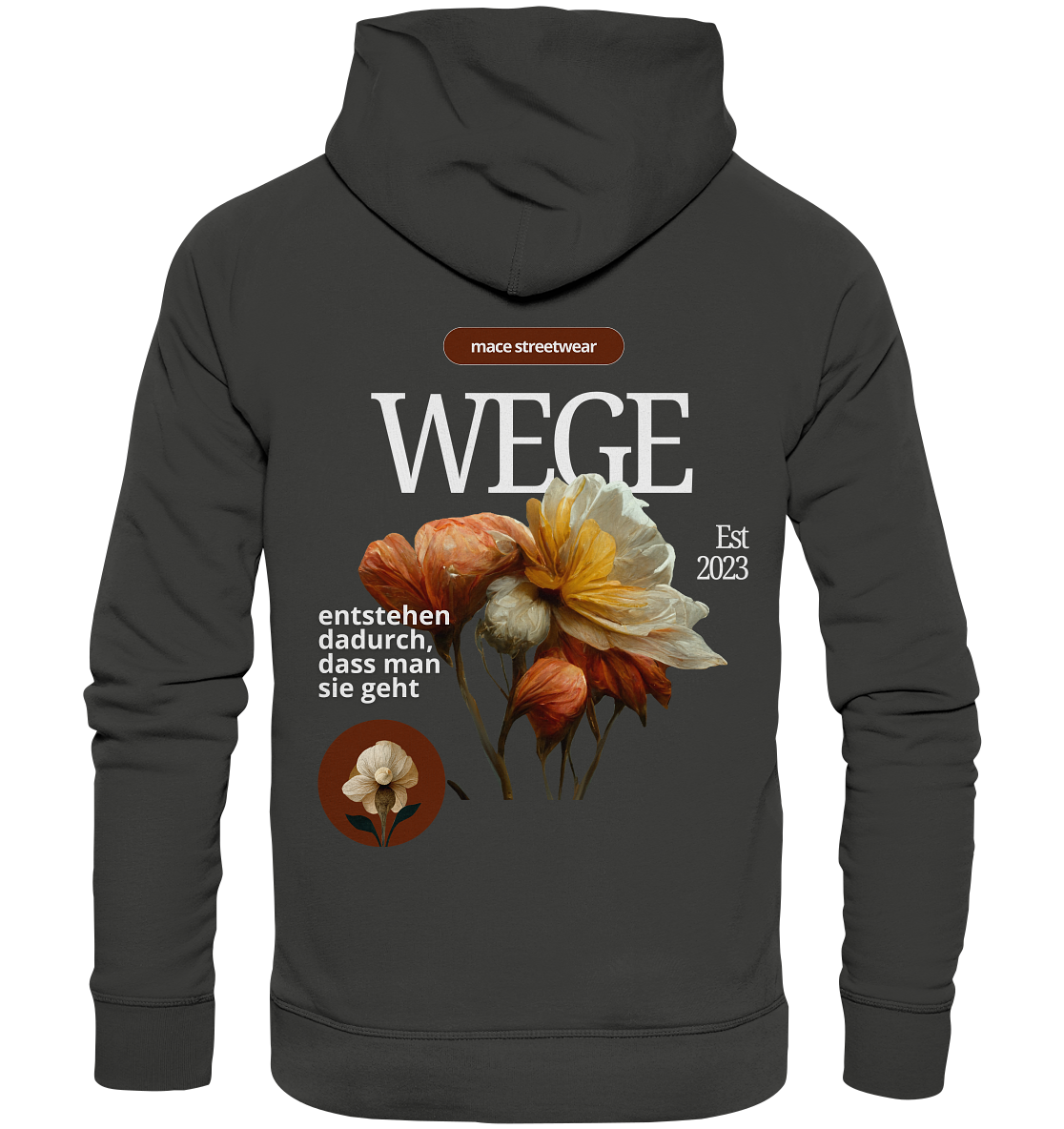 "Wege" Mace Optimismus - Premium Unisex Hoodie