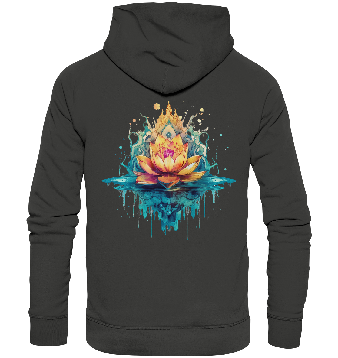 Lotus Blumen 3 - Premium Unisex Hoodie