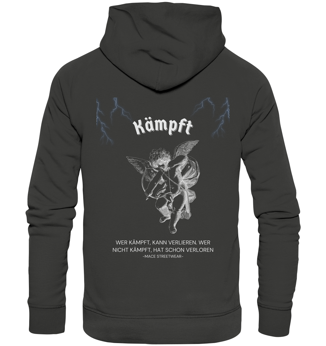 "Wer Kämpft, kann verlieren" Mace Optimismus - Premium Unisex Hoodie