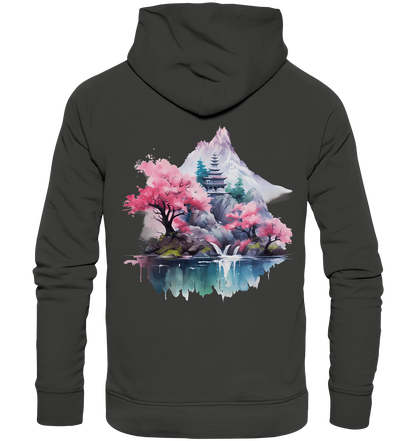 Fantasie Landschaft 8 - Premium Unisex Hoodie