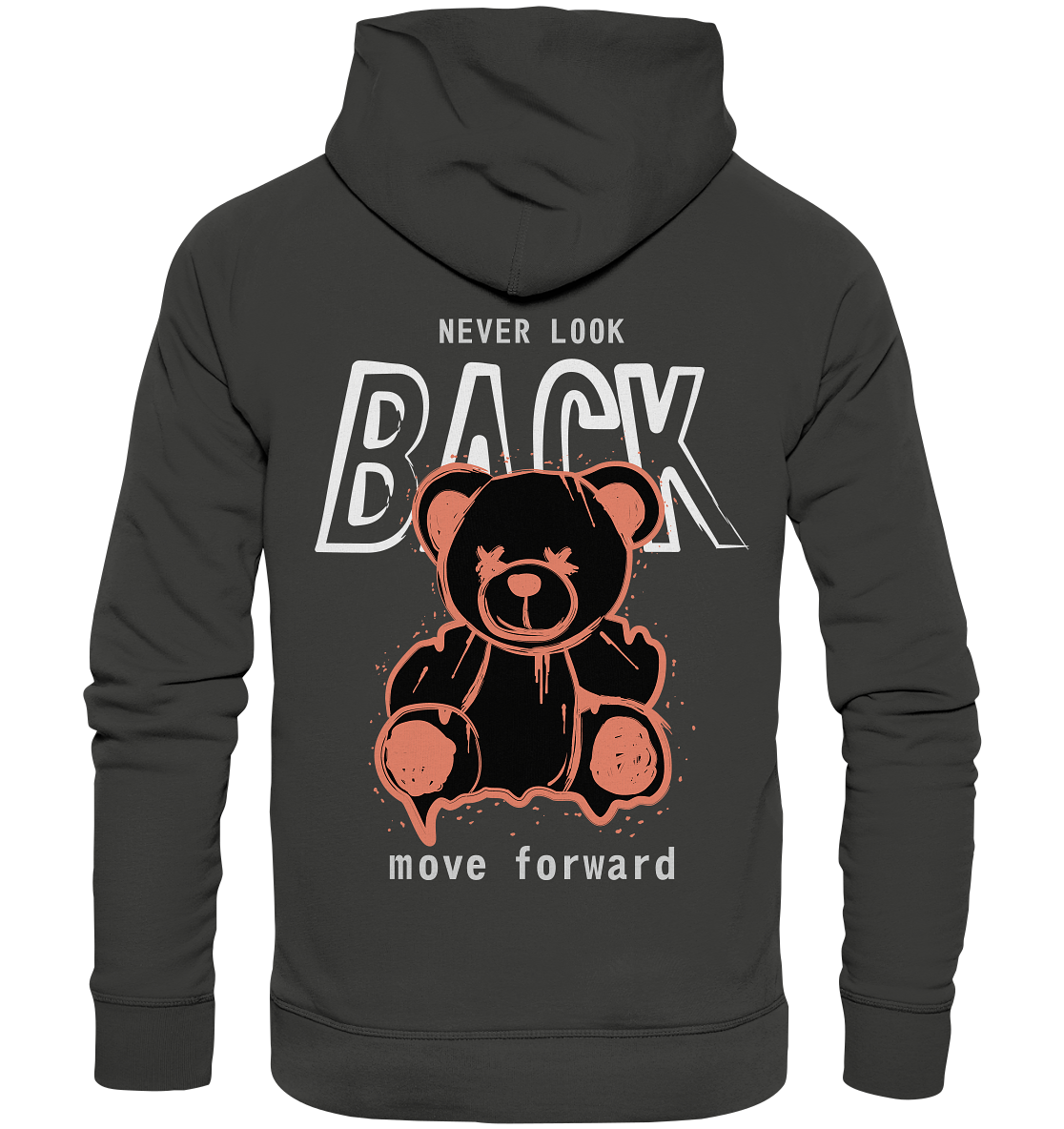 "Never look back" Bär Streetstyle - Premium Unisex Hoodie