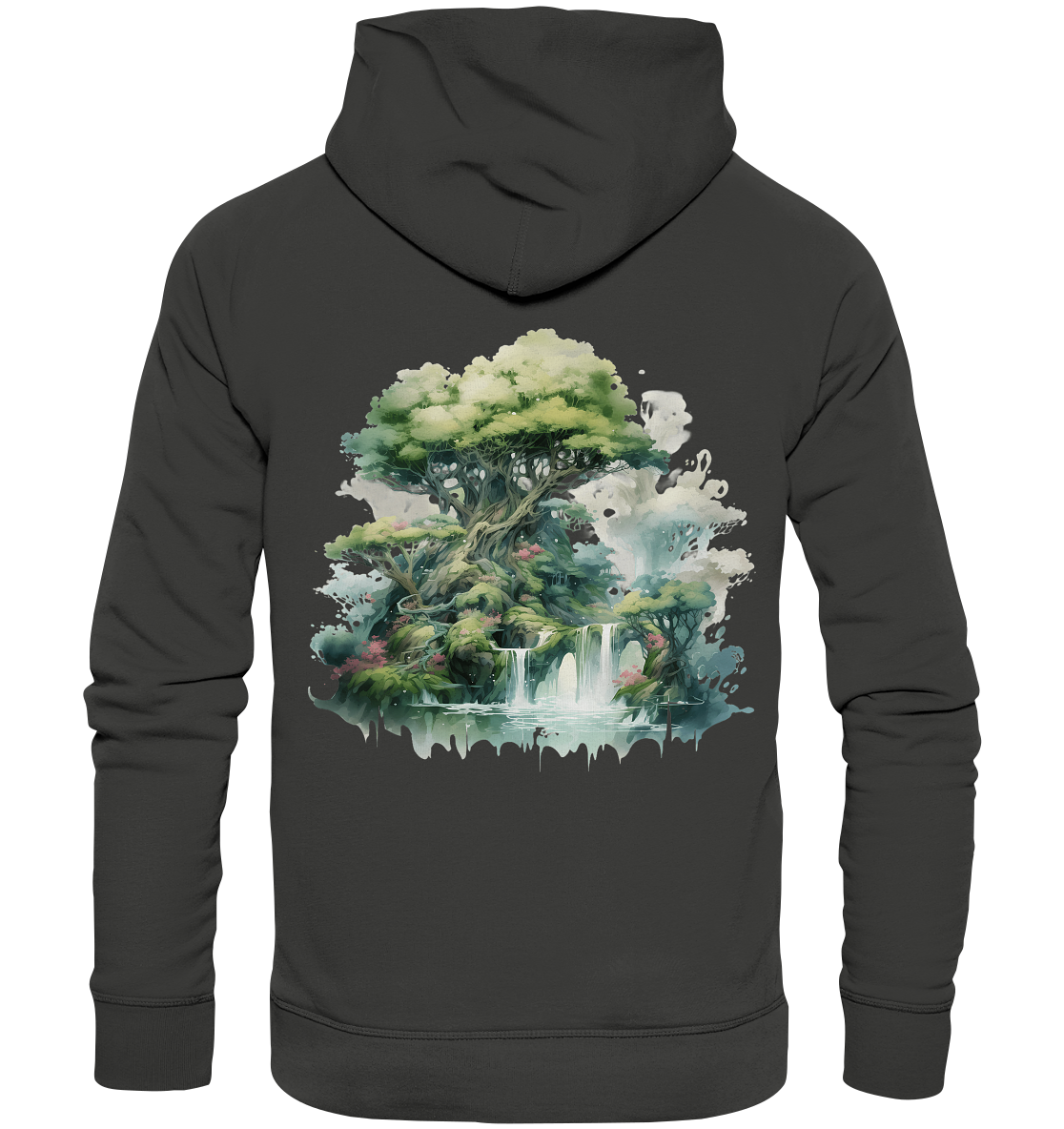 Fantasie Landschaft 15 - Premium Unisex Hoodie