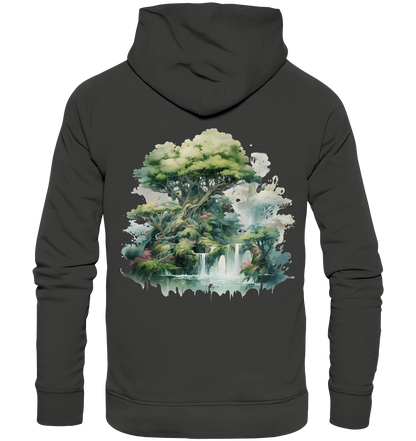 Fantasie Landschaft 15 - Premium Unisex Hoodie