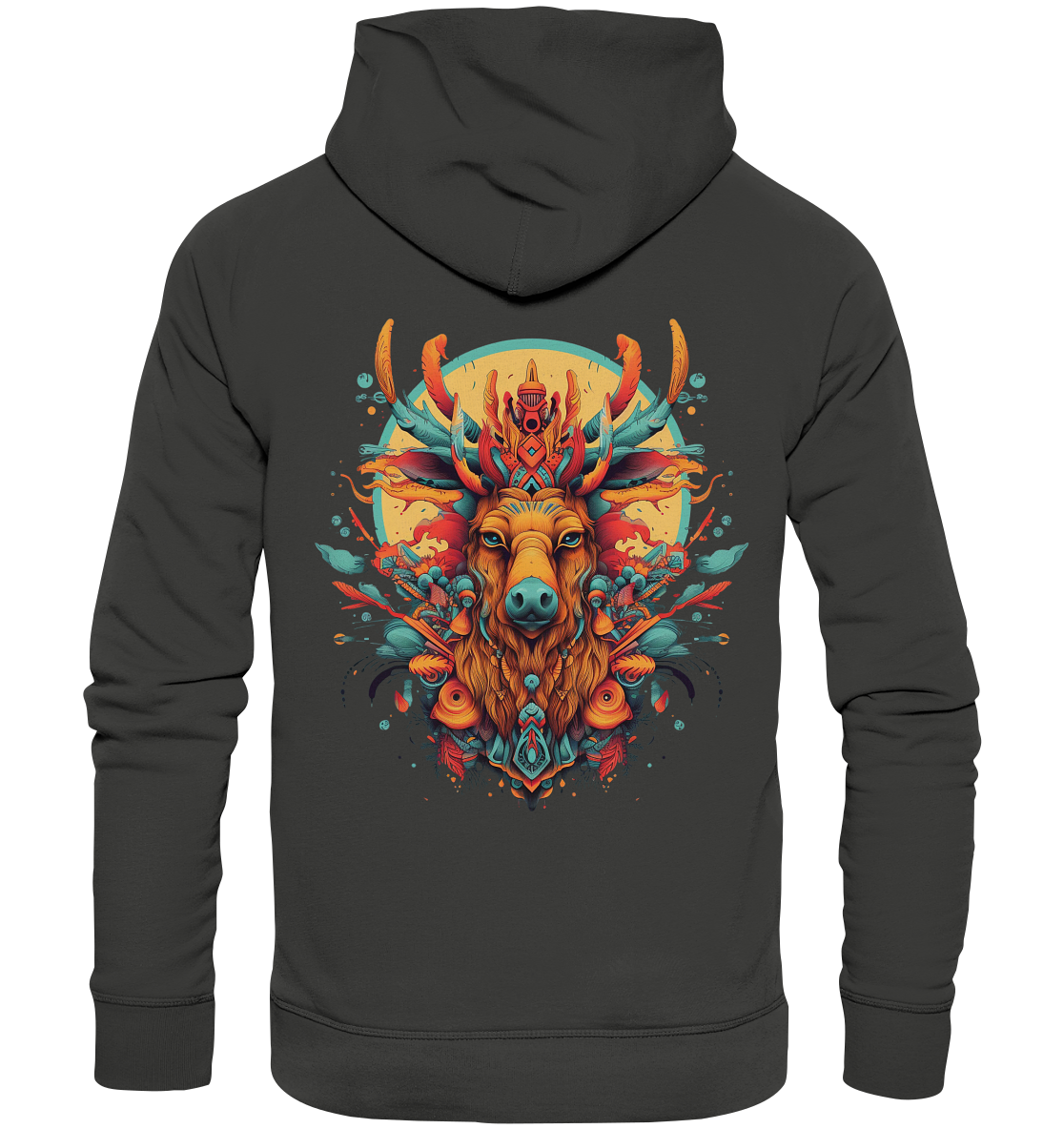 "Elch" Tiertotems - Premium Unisex Hoodie