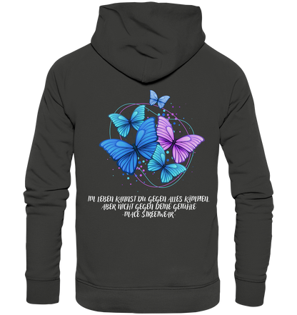 "Deine Gefühle" Mace Optimismus - Premium Unisex Hoodie