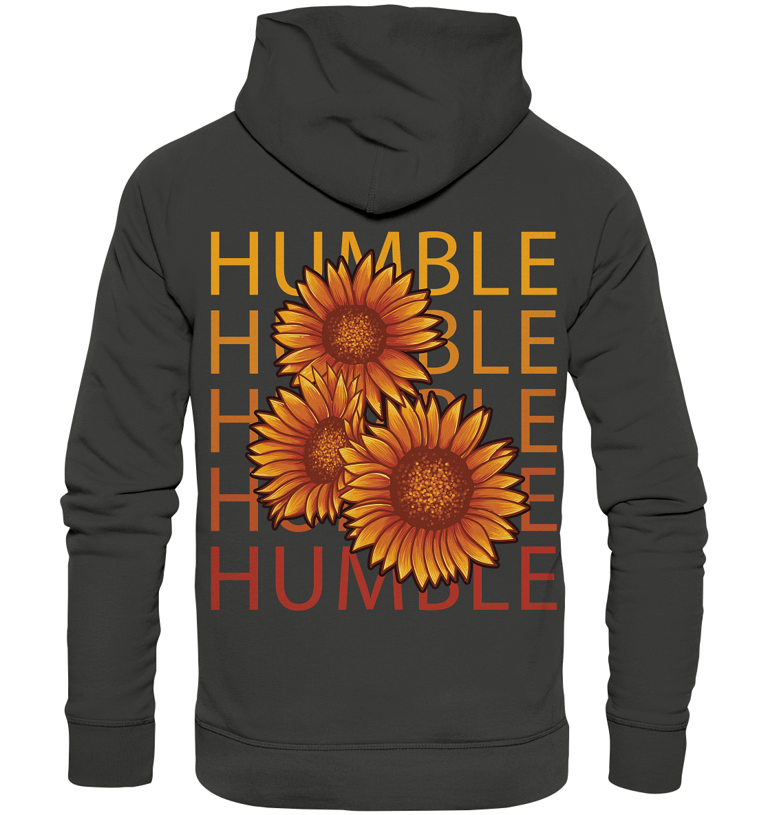 "Humble" Blumen Streetstyle - Premium Unisex Hoodie