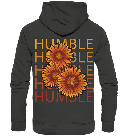 "Humble" Blumen Streetstyle - Premium Unisex Hoodie