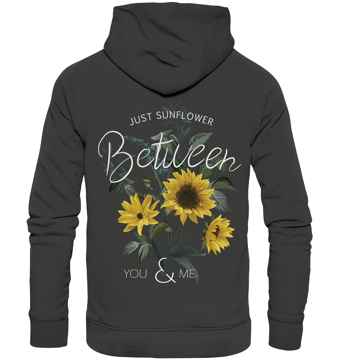 "Just Sunflower" Blumen Streetstyle - Premium Unisex Hoodie