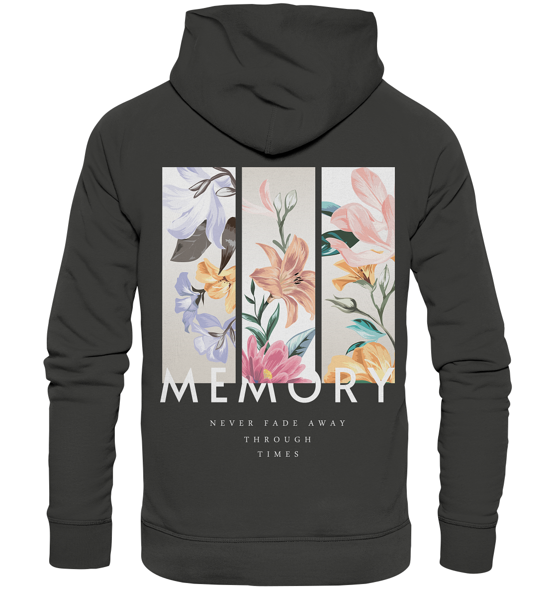 "Memory" Blumen Streetstyle - Premium Unisex Hoodie