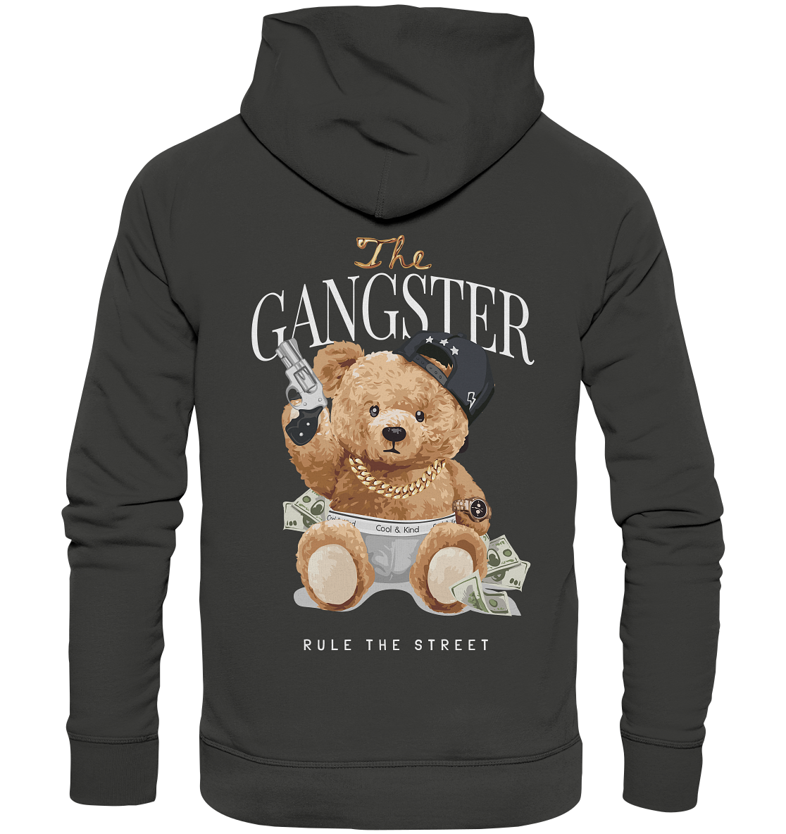 "The Gangster" Bär Streetstyle - Premium Unisex Hoodie