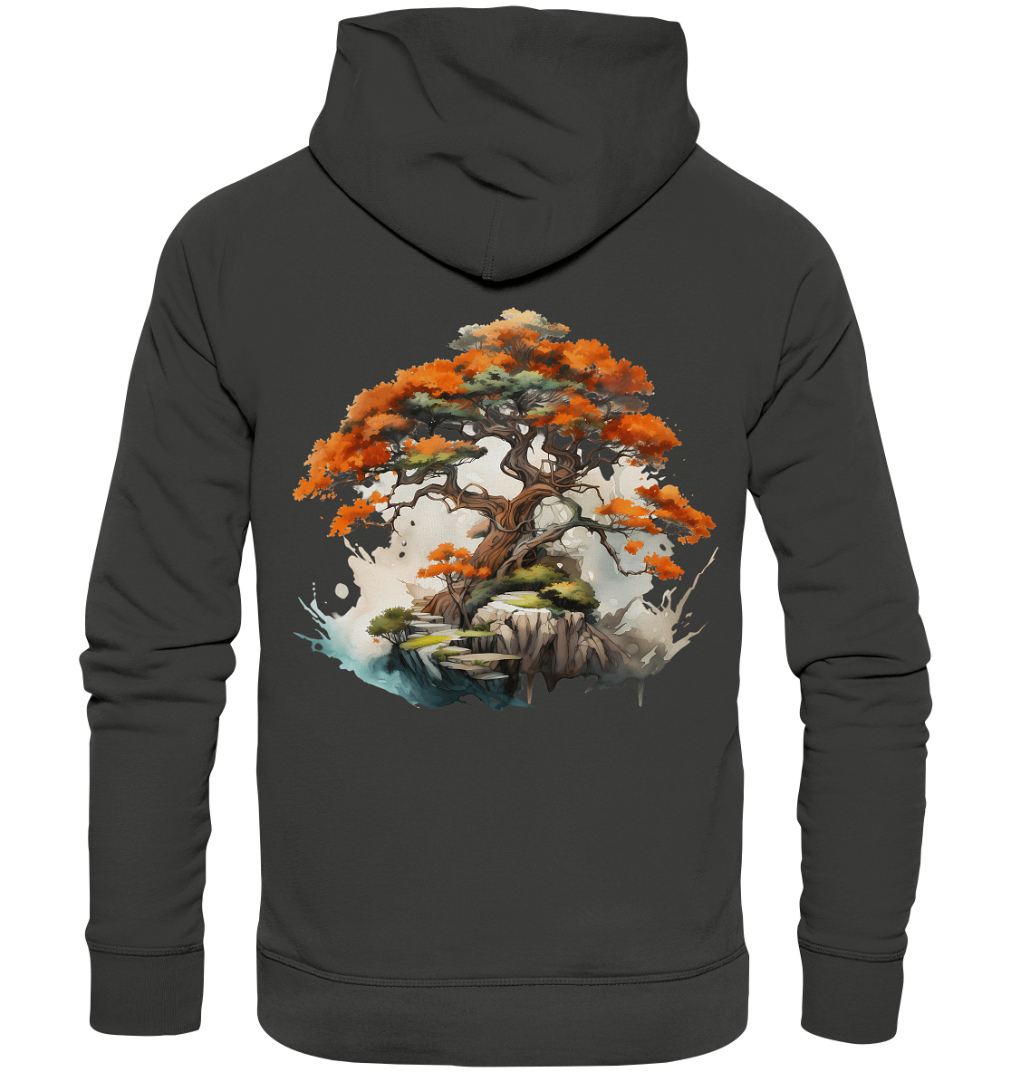 Fantasie Landschaft 1 - Premium Unisex Hoodie