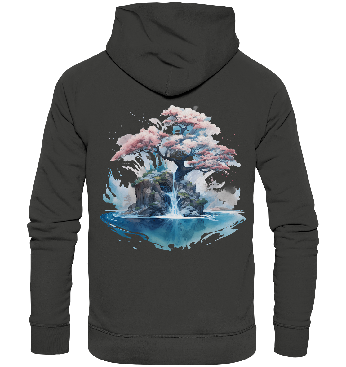 Fantasie Landschaft 9 - Premium Unisex Hoodie