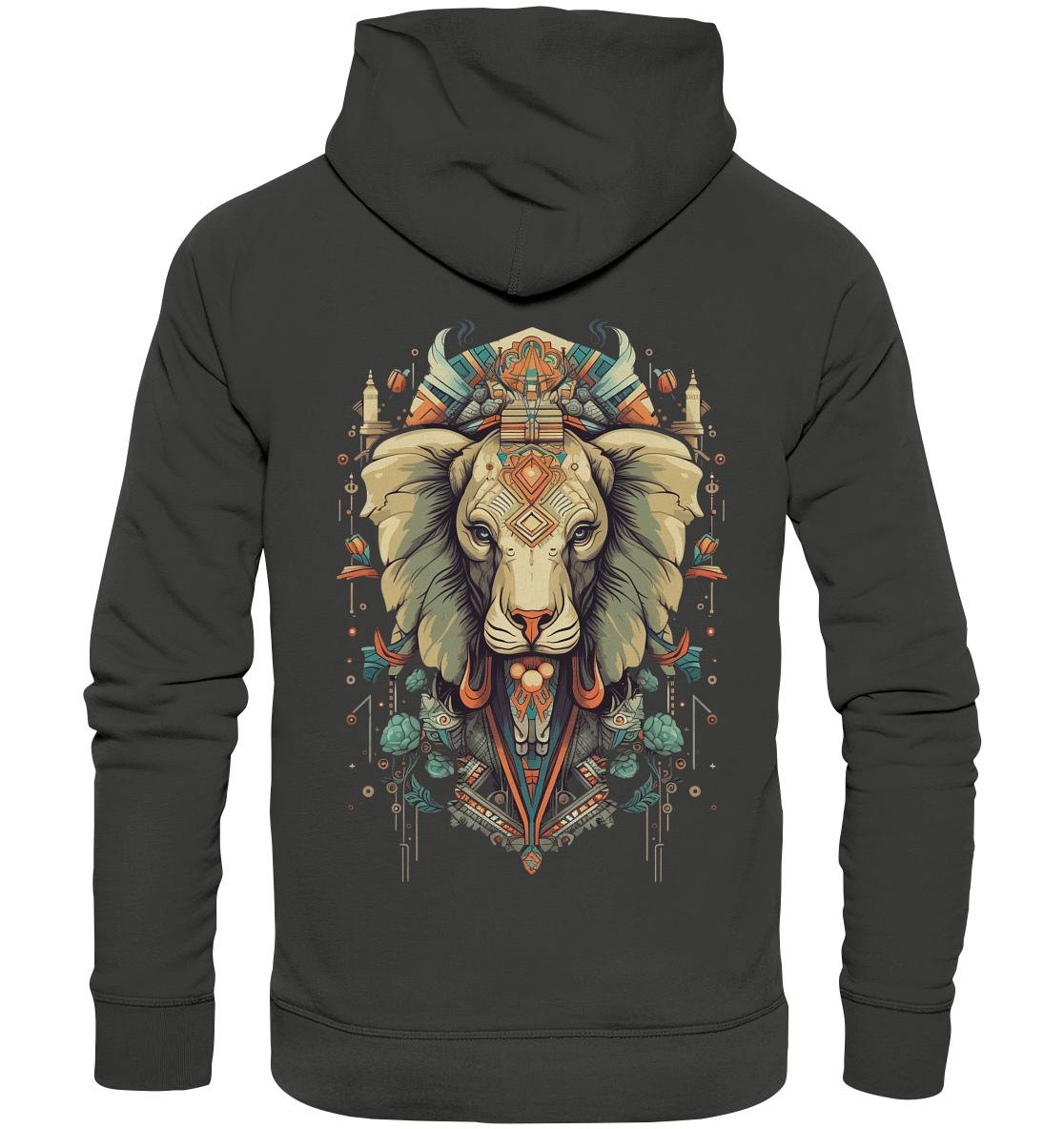 "Löwe" Tiertotems - Premium Unisex Hoodie