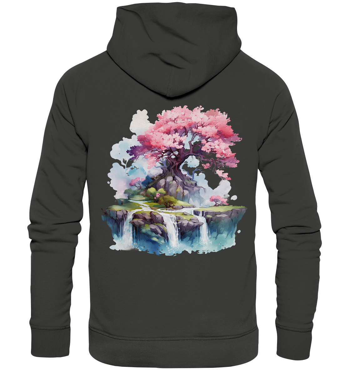 Fantasie Landschaft 12 - Premium Unisex Hoodie