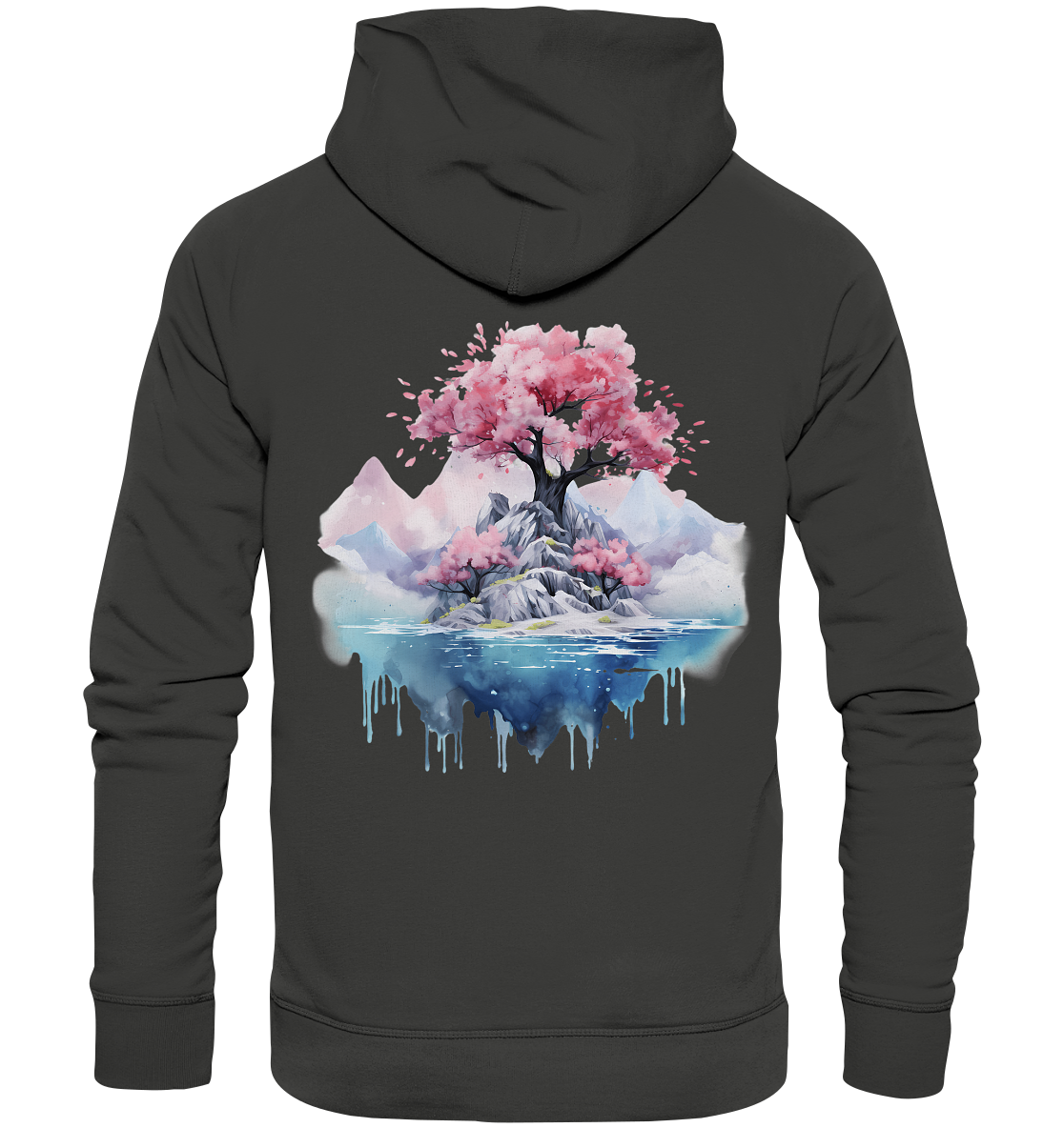 Fantasie Landschaft 14 - Premium Unisex Hoodie