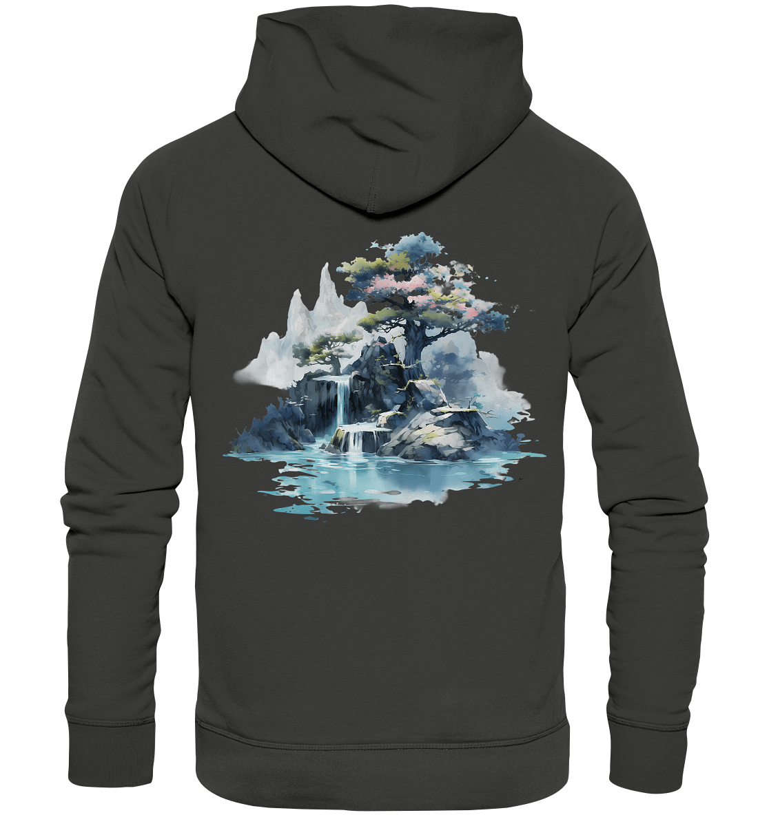 Fantasie Landschaft 5 - Premium Unisex Hoodie