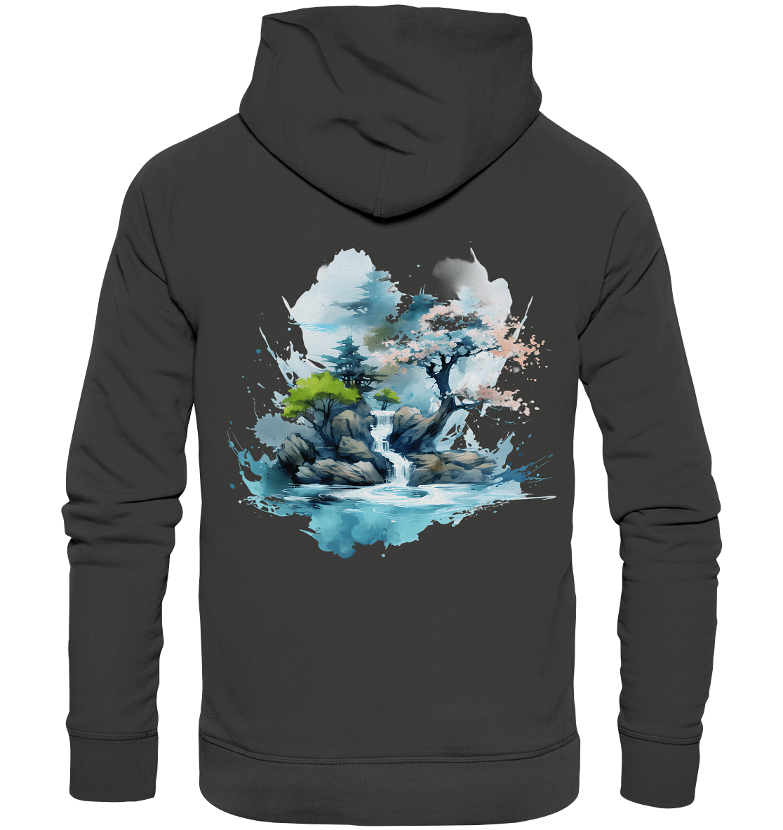 Fantasie Landschaft 3 - Premium Unisex Hoodie